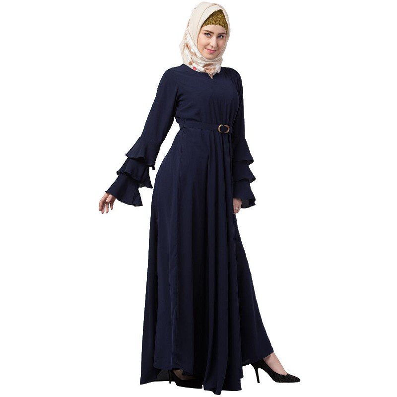abaya bell sleeves